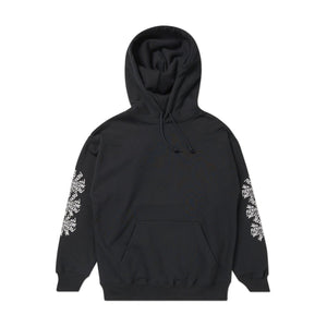 fucking awesome fucking awesome three spiral hoodie (black)