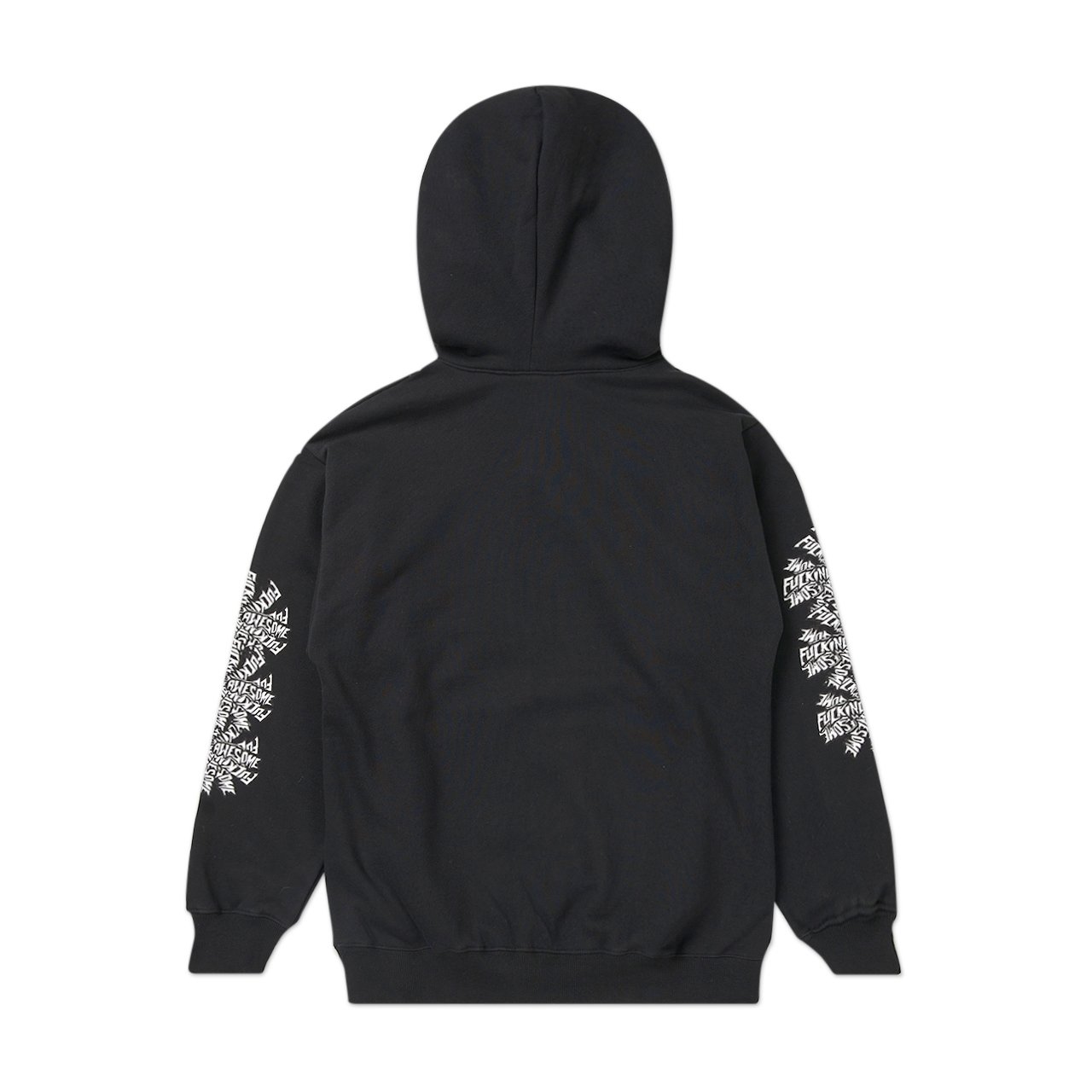 fucking awesome three spiral hoodie (black)