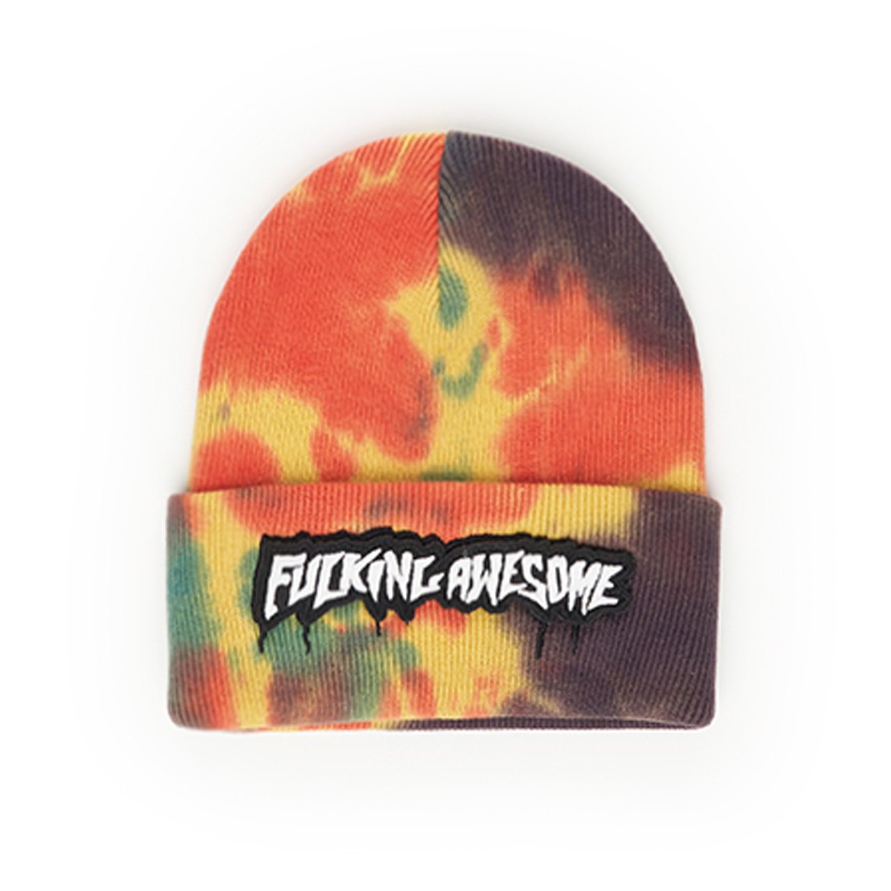 fucking awesome fucking awesome velcro stamp cuff beanie P709844