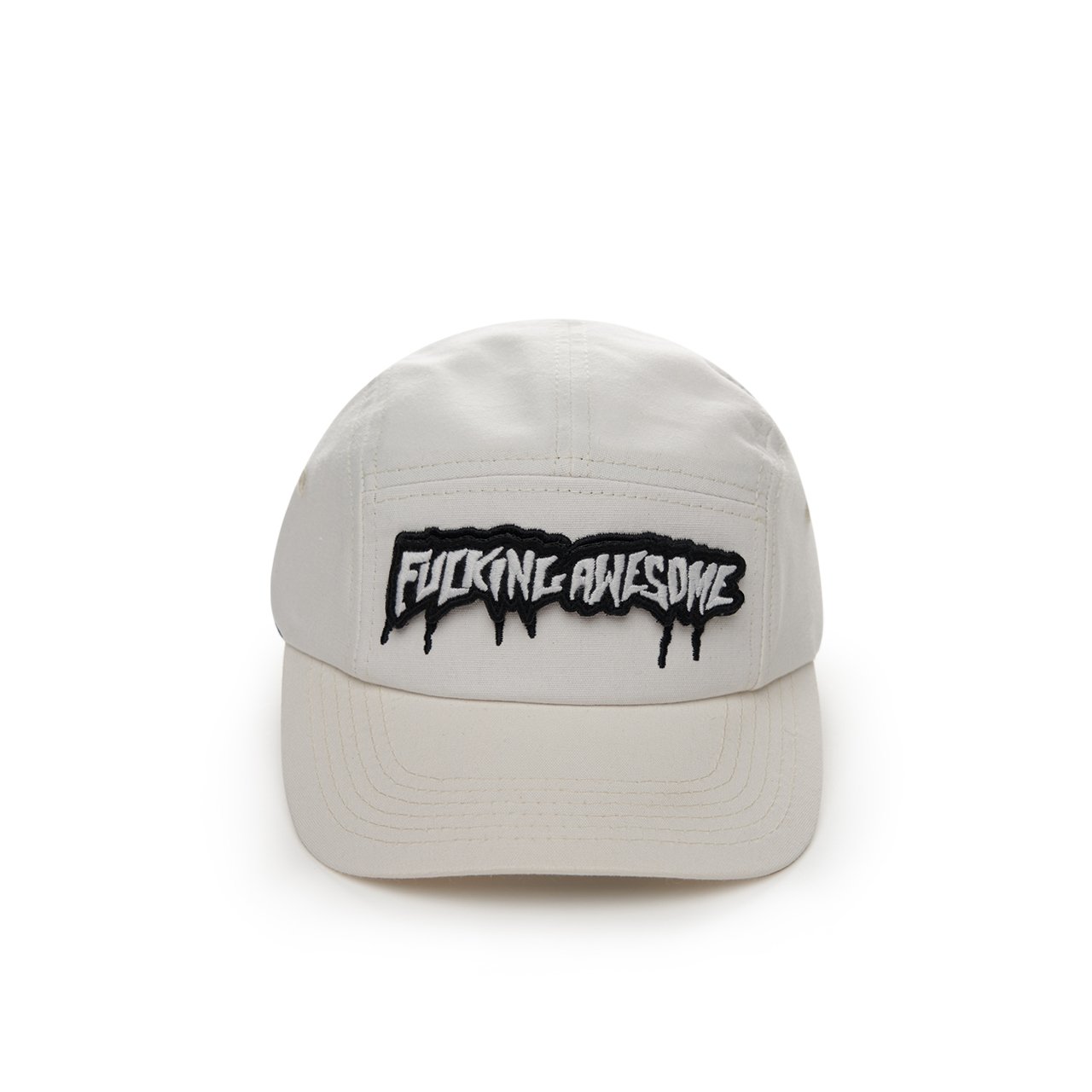 fucking awesome fucking awesome velcro volley strapback (cream) P709789