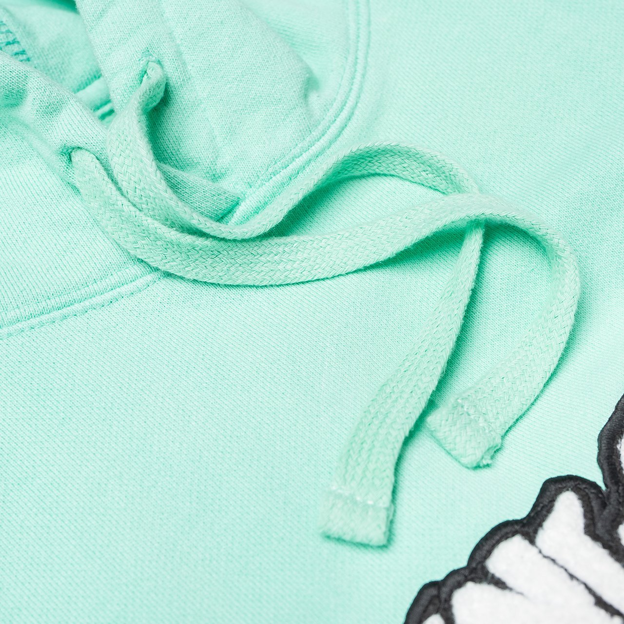fucking awesome garment dyed chenille logo hoodie (seafoam) - p702681-002 - a.plus - Image - 4