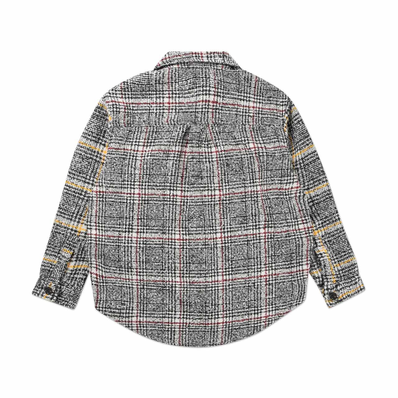 fucking awesome heavy flannel over shirt (black / red)