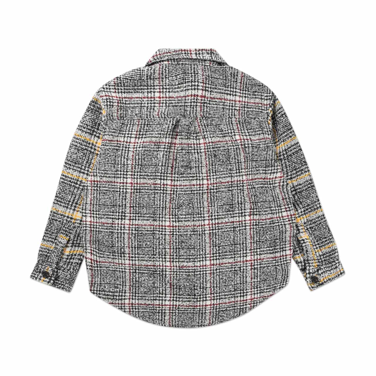 fucking awesome heavy flannel over shirt (black / red) - p704865-002 - a.plus - Image - 2