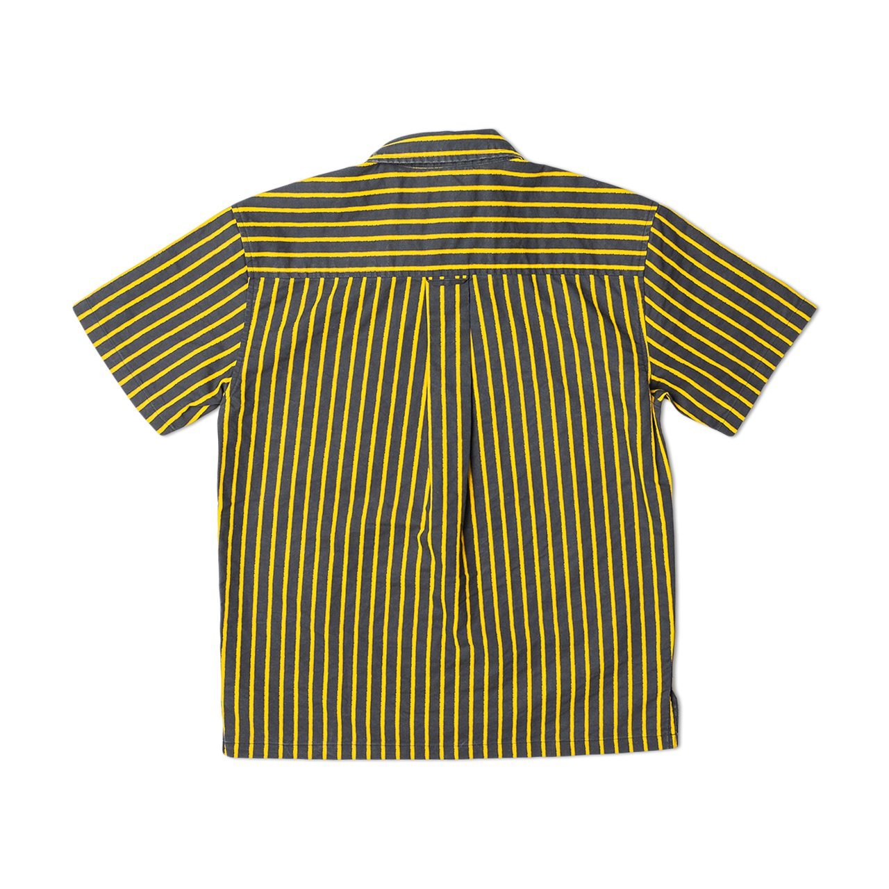 fucking awesome overspray stripe shirt (black / yellow) - p702716-002 - a.plus - Image - 2