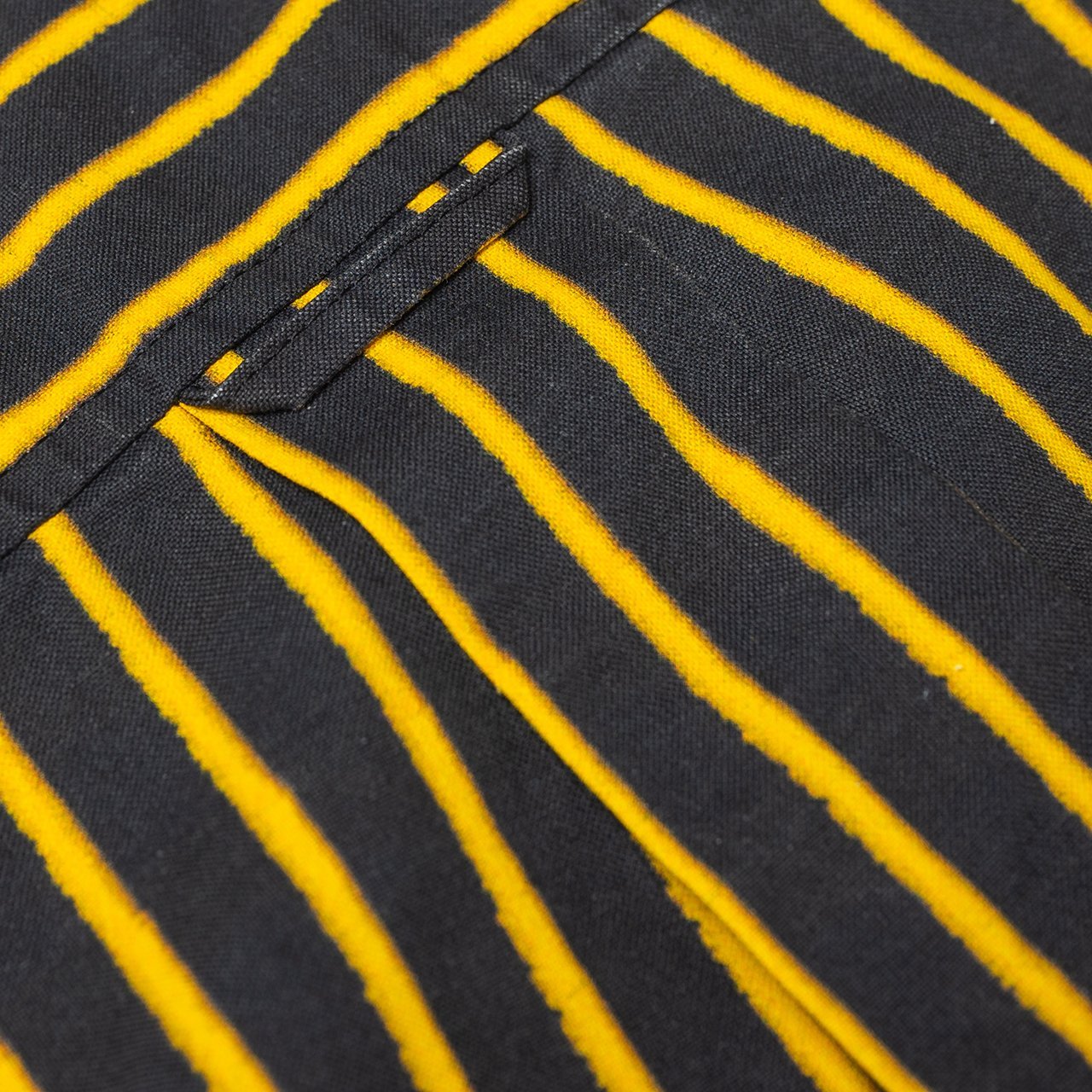 fucking awesome overspray stripe shirt (black / yellow) - p702716-002 - a.plus - Image - 5