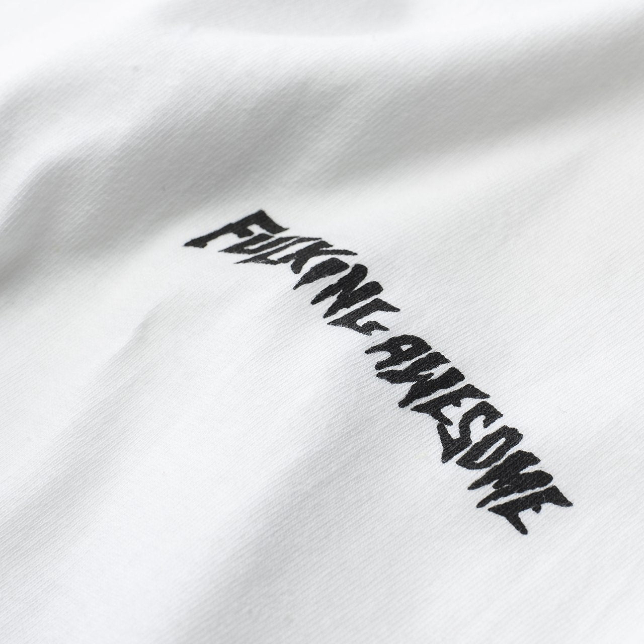 fucking awesome world fucking l/s tee (white) P705248-001 - a.plus