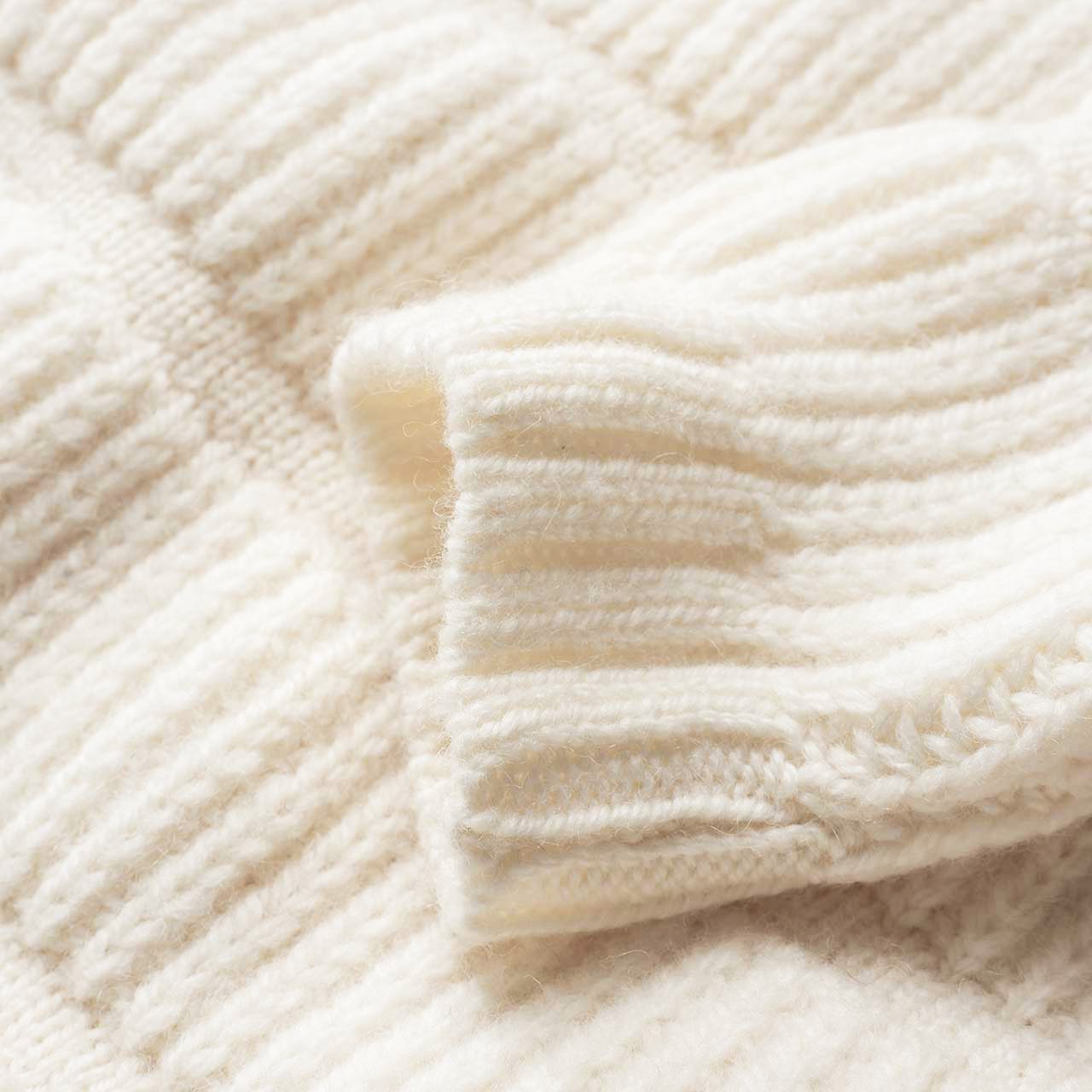 henrik vibskov chunky tubes knit (whisper white)