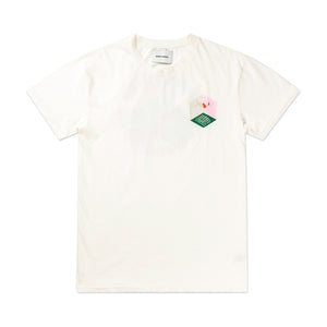 henrik vibskov henrik vibskov man in bathroom t-shirt (white)