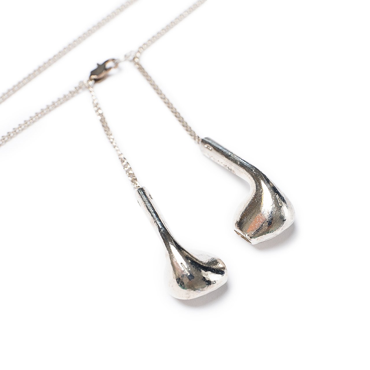 magic stick old pod necklace (silver) - 19fw-ms8-032 - a.plus - Image - 2