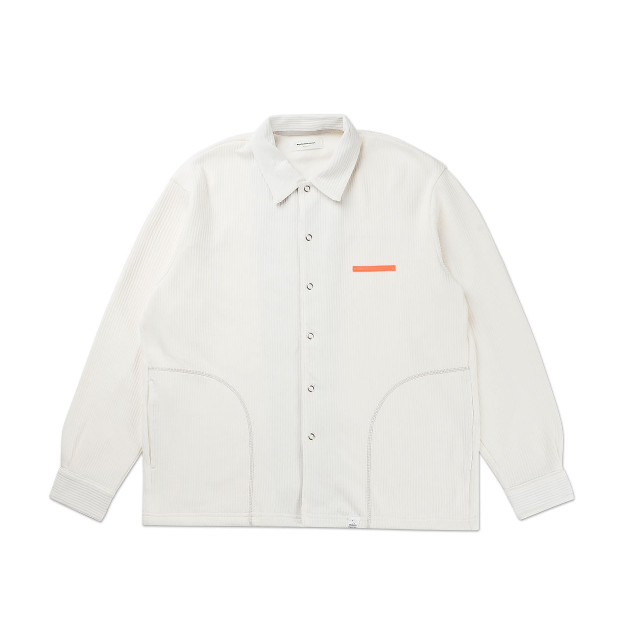 magic stick rib ez shirt (off white) - 20fw-ms8-009 - a.plus - Image - 1