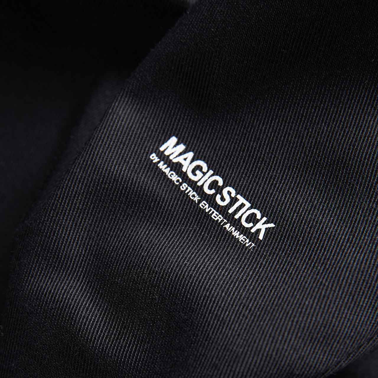 magic stick x dickies magic stick x dickies 90s style wide tapered chino (triple black)
