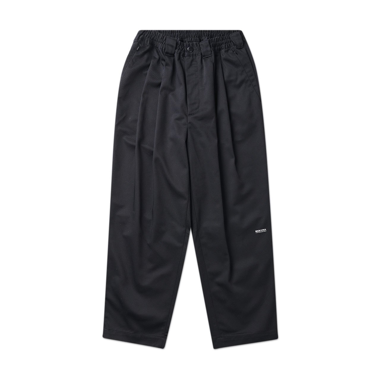 magic stick x dickies magic stick x dickies 90s style wide tapered chino (triple black)