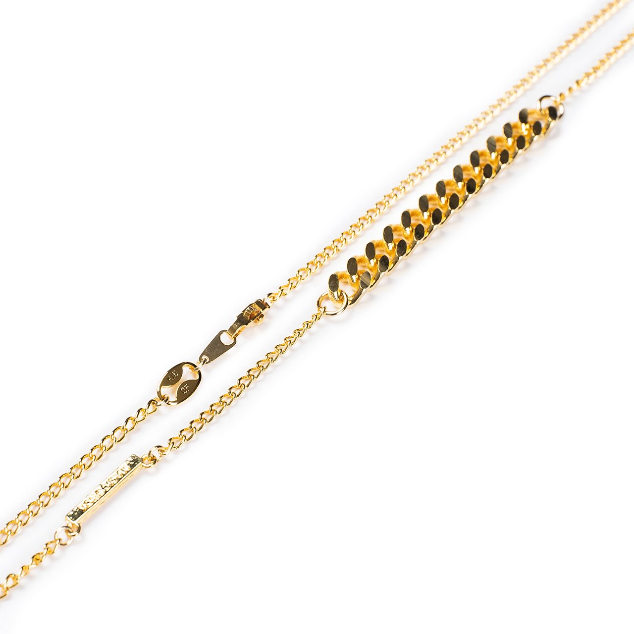 magic stick yakuza neck chain (gold) - 20ss-ms2-018-gold - a.plus - Image - 2