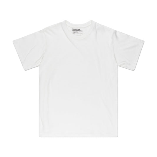 nanamica nanamica loopwheel coolmax t-shirt (white)