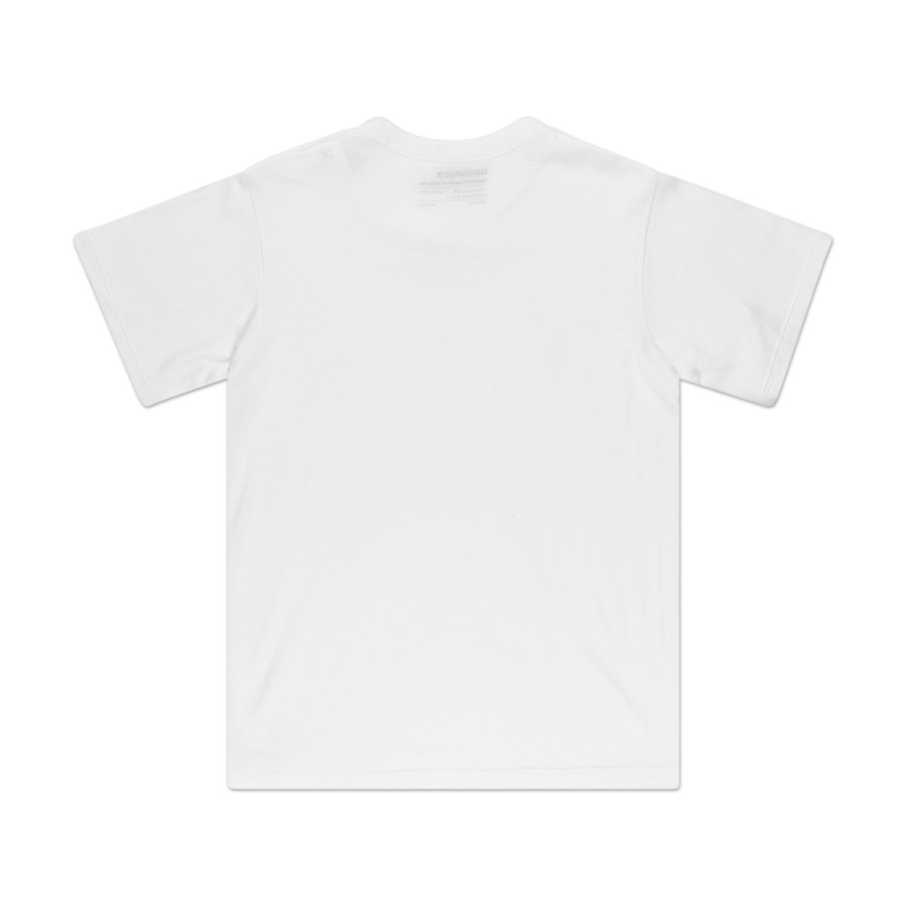 nanamica nanamica loopwheel coolmax t-shirt (white)