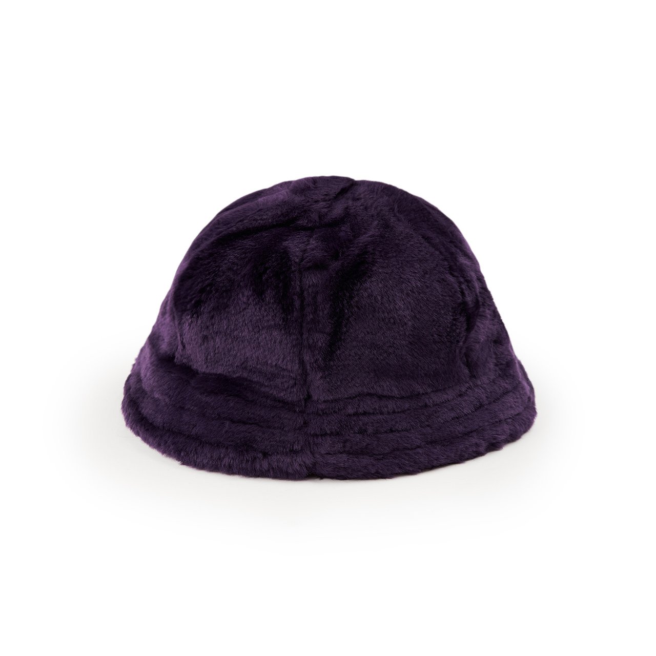 needles needles faux fur bermuda hat (purple) JO034OS