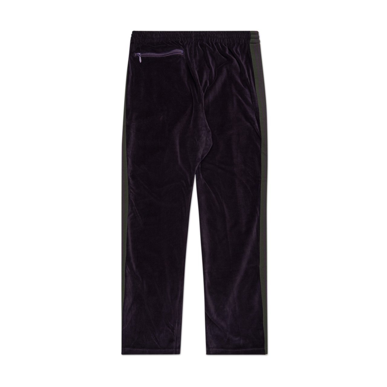 needles narrow velour trackpant (eggplant) JO229 - a.plus