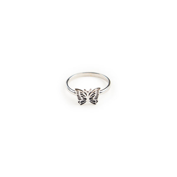 needles papillon ring (925 silver) jo001 - a.plus