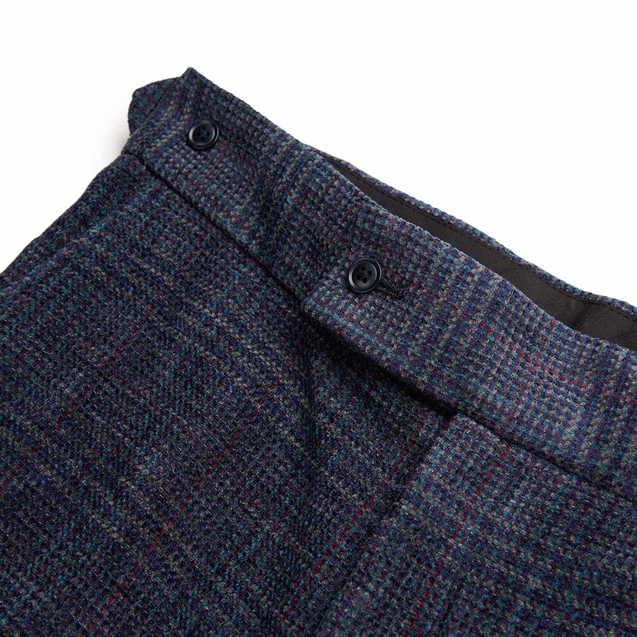 needles plaid side tab pants (navy) JO122 - a.plus