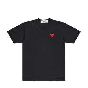 comme des garçons play t-shirt (black)