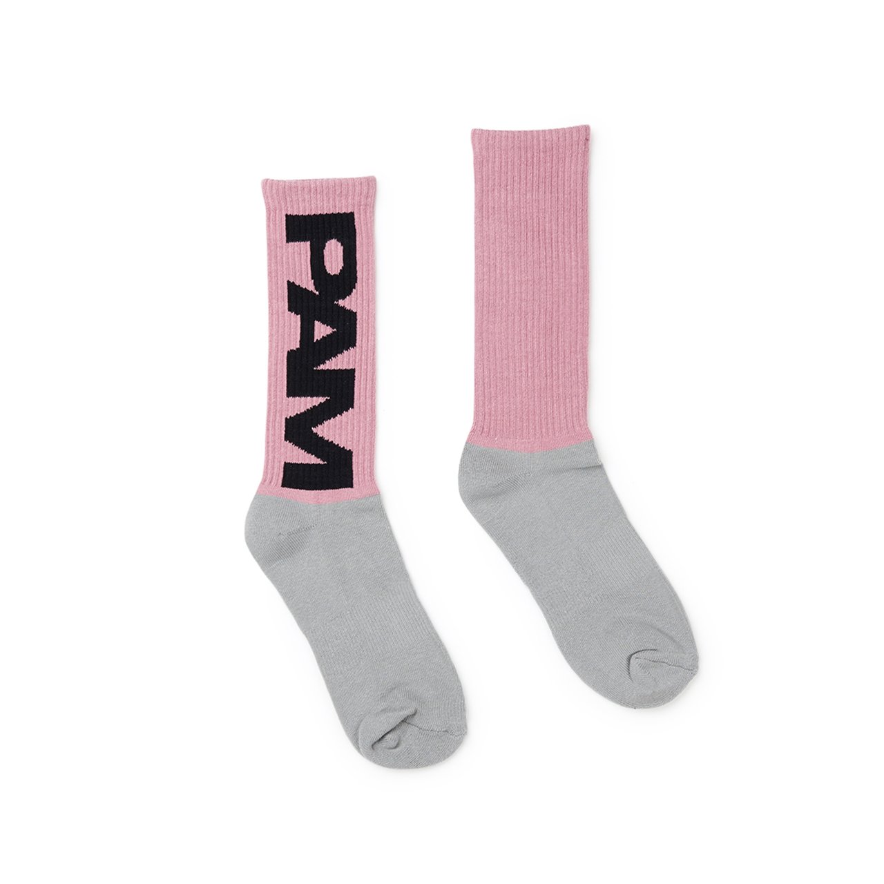 perks and mini b.t.c. socks (pink / grey) - 9705-fsgy - a.plus - Image - 1