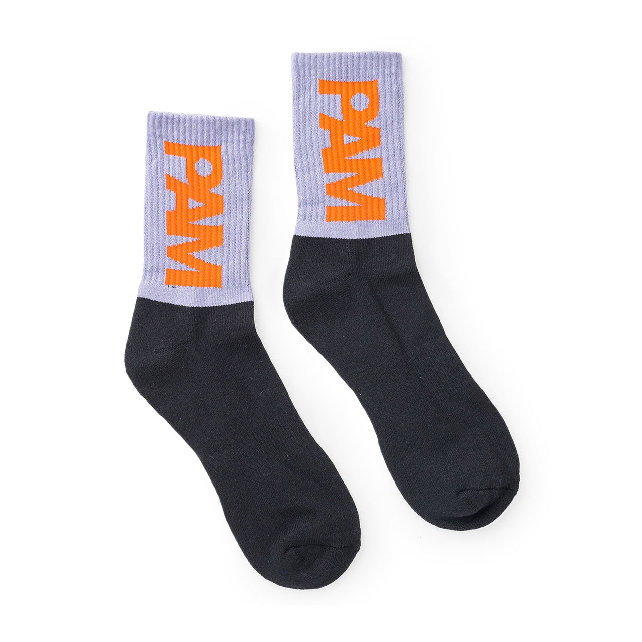perks and mini dab sport socks (black / lilac) - 9797-b-blli - a.plus - Image - 1