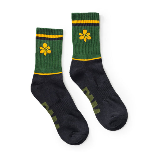 perks and mini dip sport socks (black / khaki) - 9797-a-blkh - a.plus - Image - 1