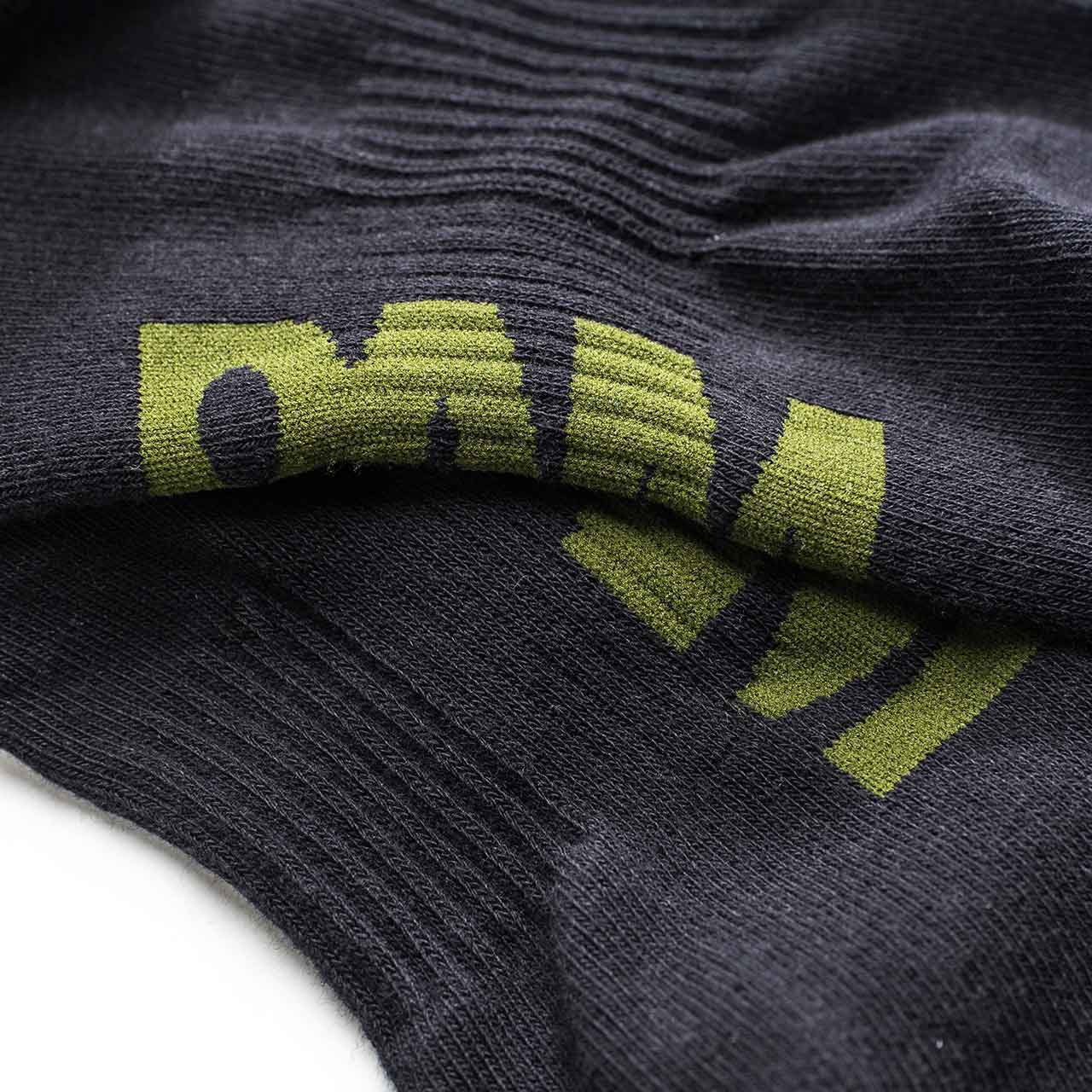 perks and mini dip sport socks (black / khaki) - 9797-a-blkh - a.plus - Image - 3