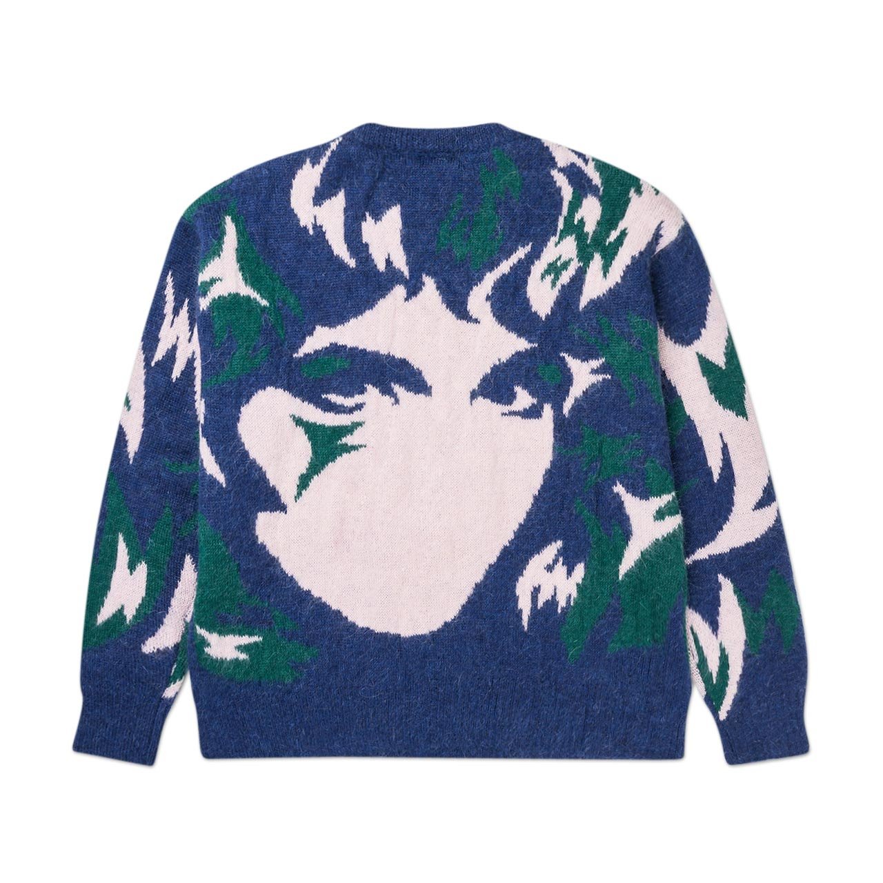 perks and mini handmaiden camo sweater (navy) 8572-N - a.plus