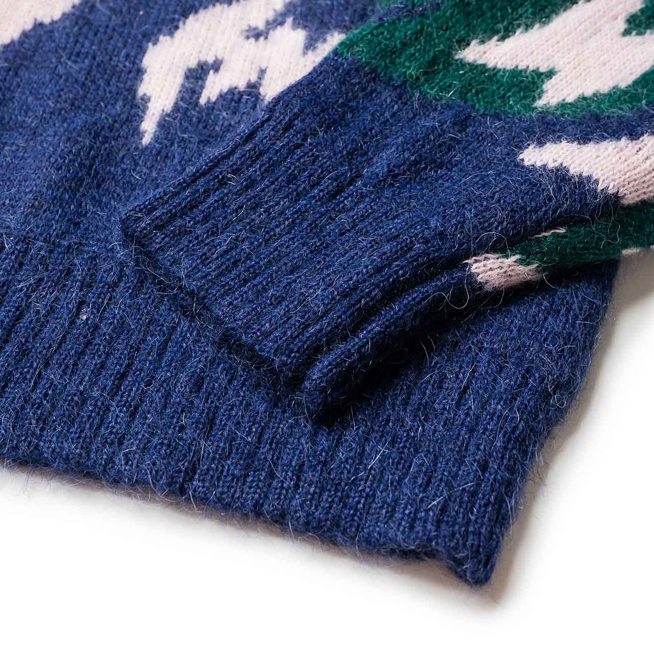 perks and mini handmaiden camo sweater (navy) 8572-N - a.plus