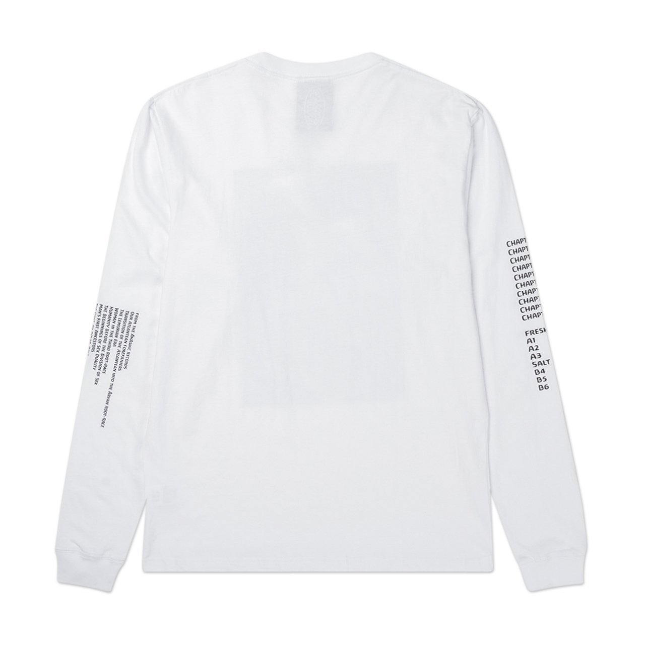 perks and mini ideas are real l/s tee (white) - 1346-b-ow - a.plus - Image - 2