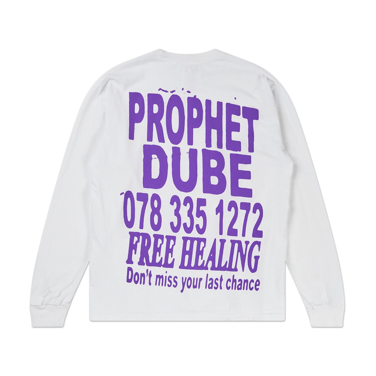perks and mini perks and mini poz mez prophet l/s t-shirt (white)