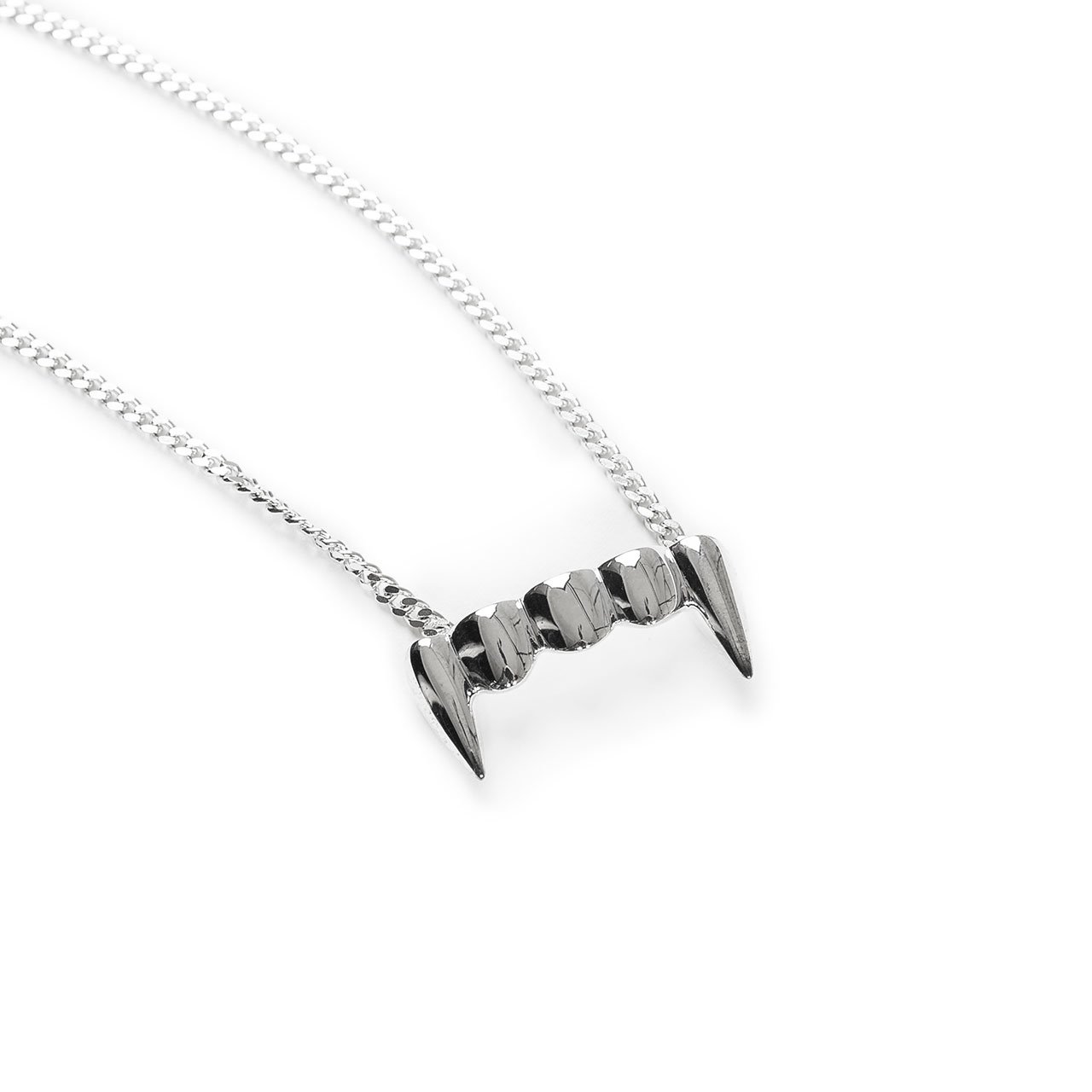 perks and mini s.loops original fang necklace (silver) - 9701-sv - a.plus - Image - 2