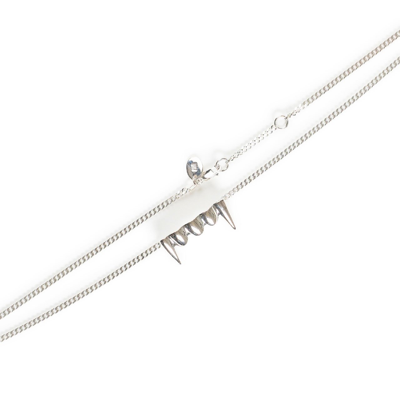 perks and mini s.loops original fang necklace (silver) - 9701-sv - a.plus - Image - 1