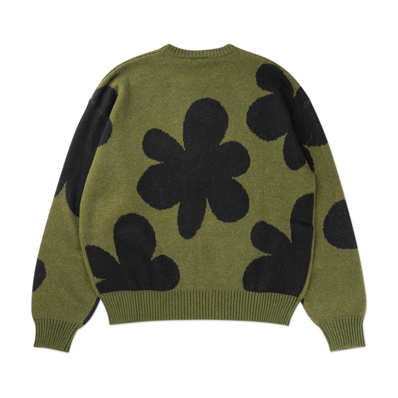 perks and mini shadow cast knitted jumper (khaki) - 8581-k - a.plus - Image - 2