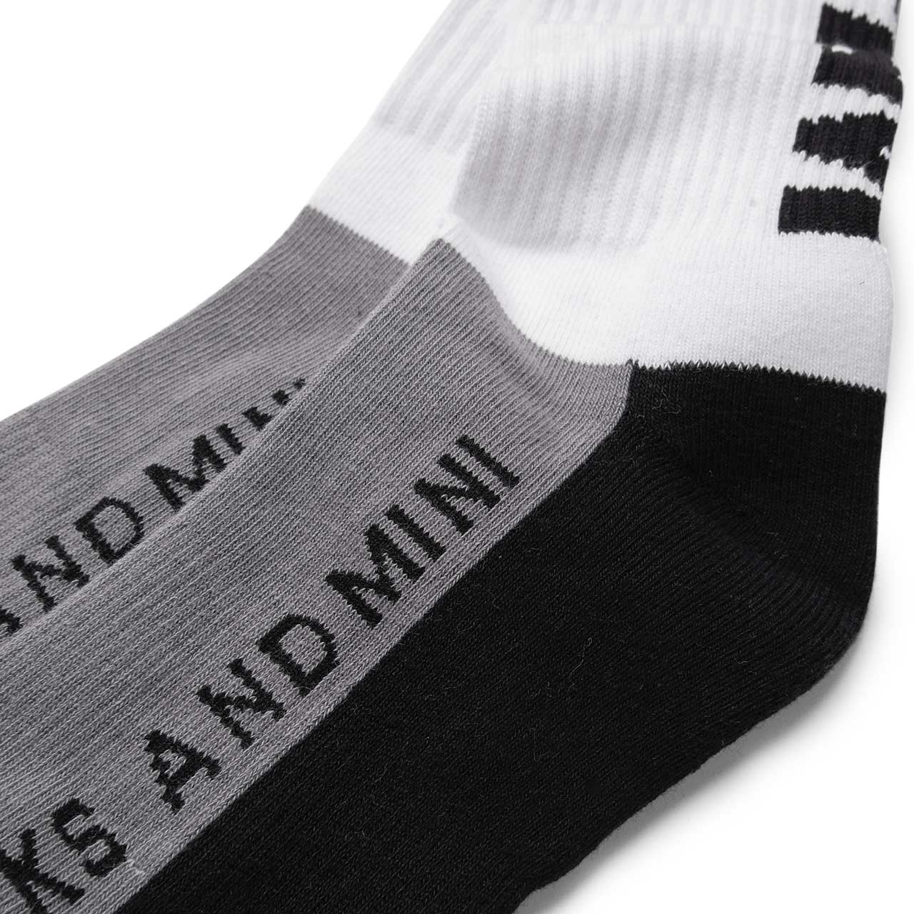 perks and mini x-perience sport socks (black / white) - 9743-bw - a.plus - Image - 2