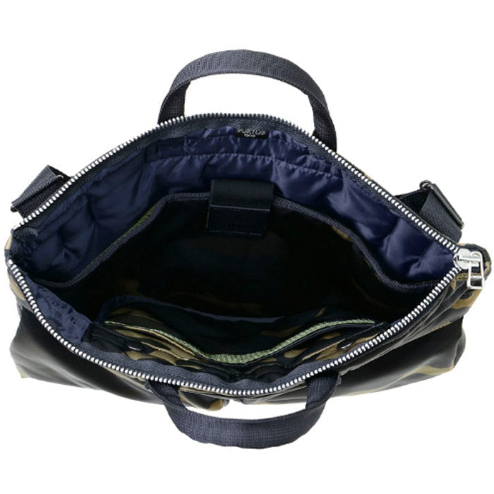 porter-yoshida & co. counter shade helmet bag (woodland khaki) 381