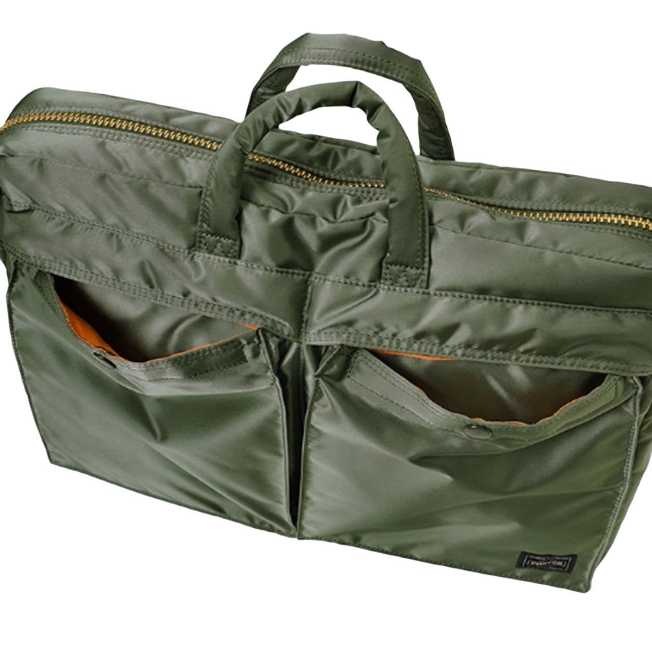 porter by yoshida tanker 2way briefcase (olive)