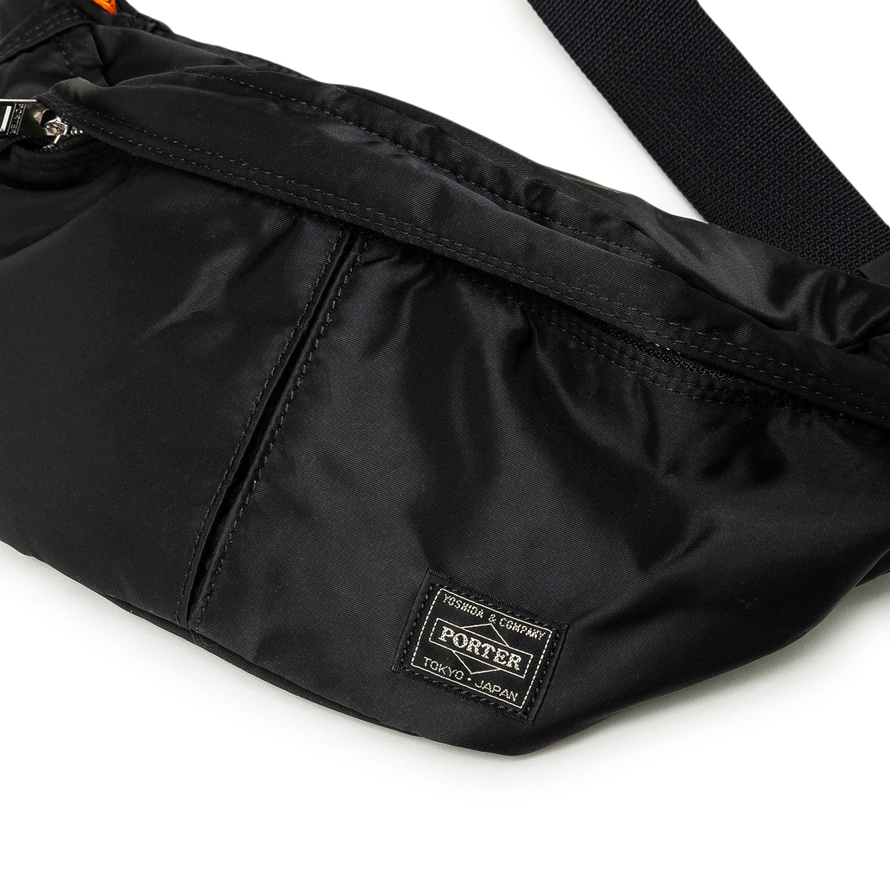 porter by yoshida tanker waist bag s (black) - 622-76629-10 - a