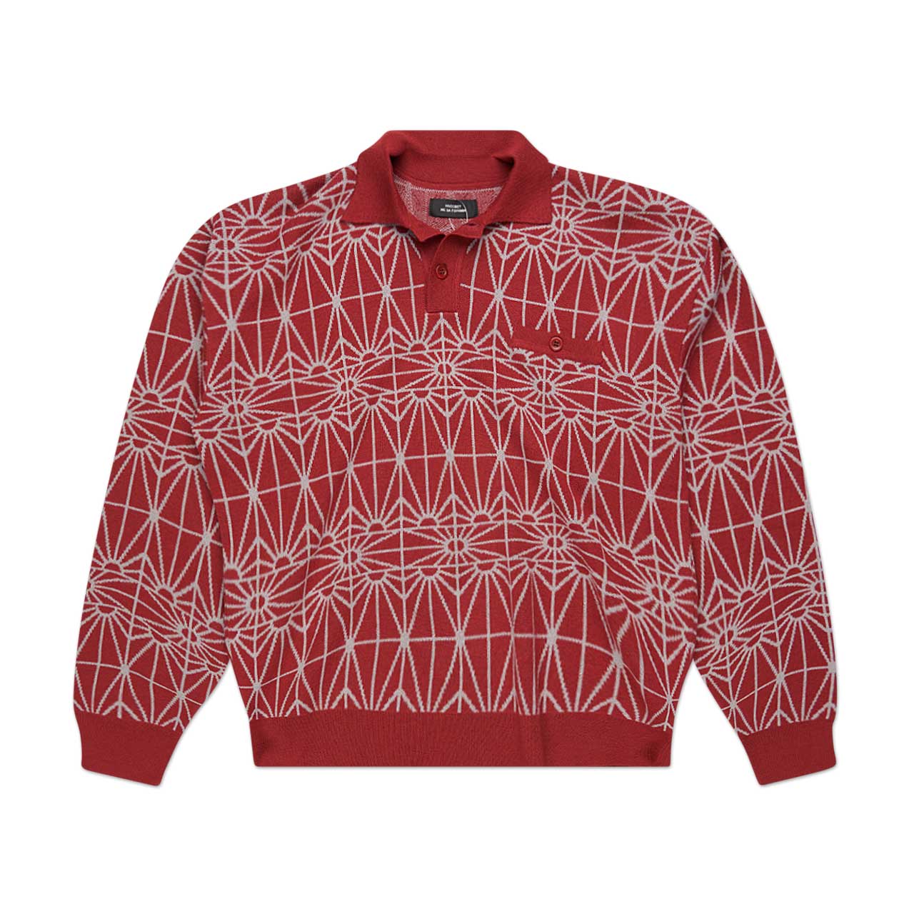 rassvet rassvet pocket sweater knit (red)