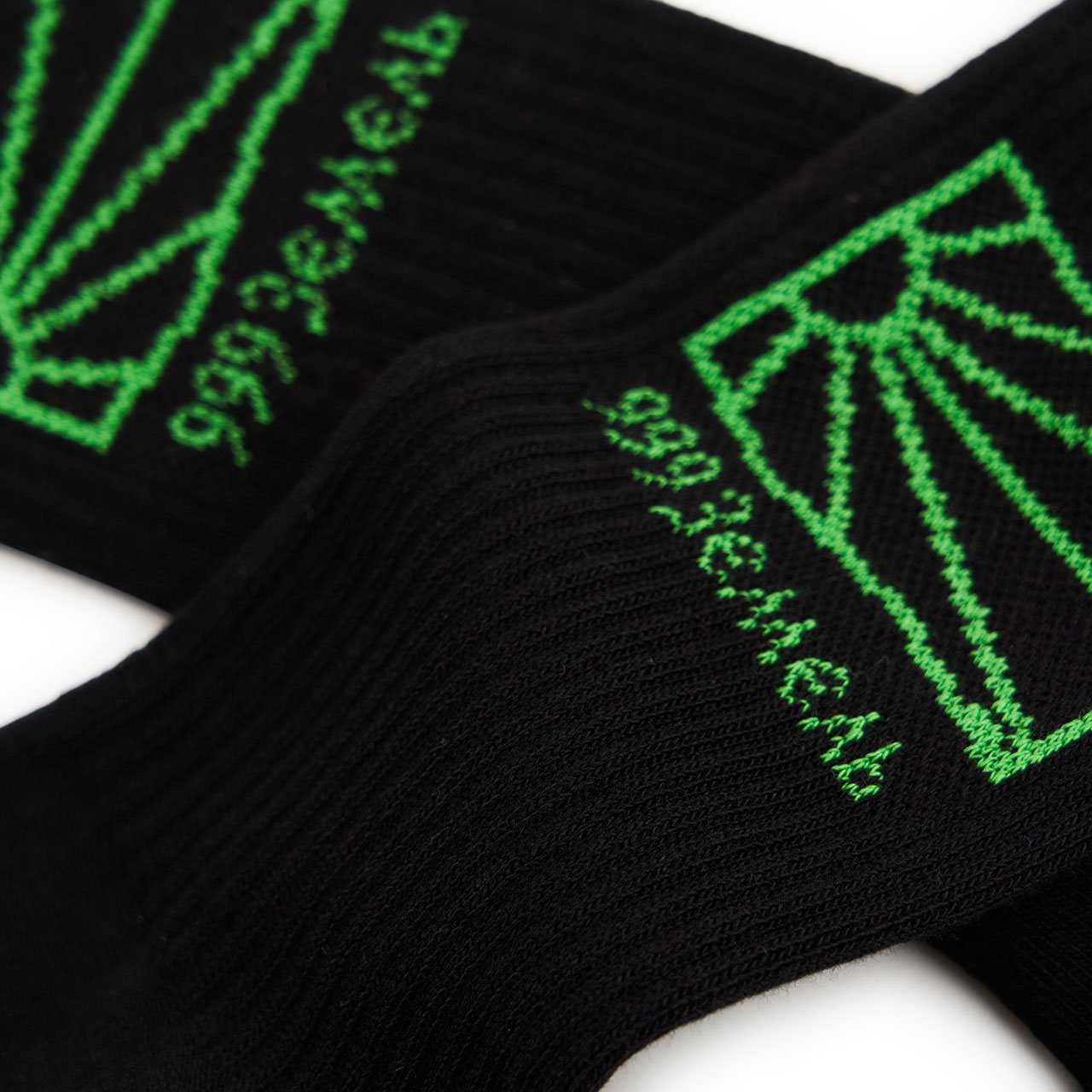 rassvet rassvet socks (black / green)