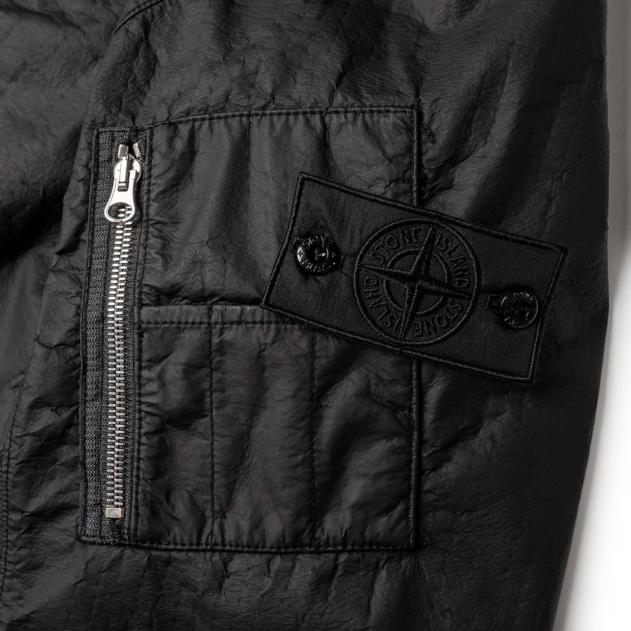 stone island shadow project 3/4 jacket (black) 711940904.V0029 - a.plus