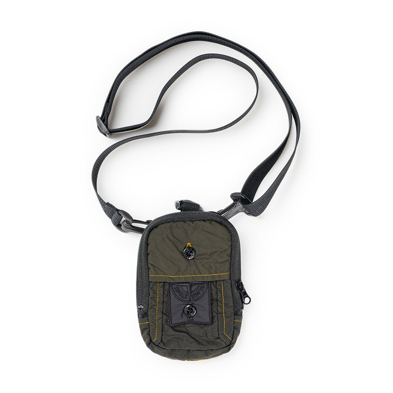 stone island shadow project compact pouch (olive / black) - 721990420.v0054 - a.plus - Image - 1