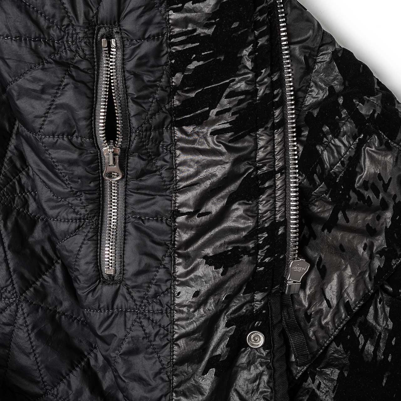 Stone Island Shadow Project quilted-lining bomber jacket - Black