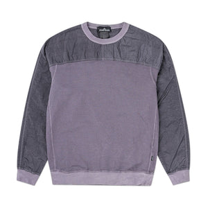 stone island shadow project pique fleece crewneck (grey) - 721960507.v0063 - a.plus - Image - 1