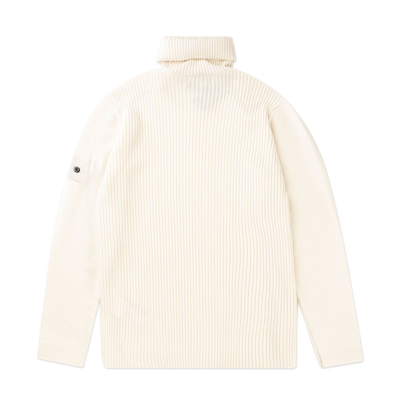 stone island shadow project ribbed turtle neck (white) - 7319510a5.v0099 - a.plus - Image - 2