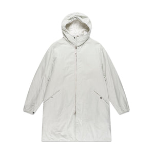 stone island shadow project stone island shadow project brushed nylon parka (pearl grey)