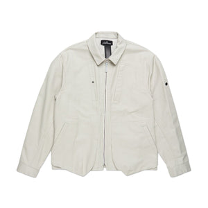 stone island shadow project stone island shadow project overshirt jacket (cream)