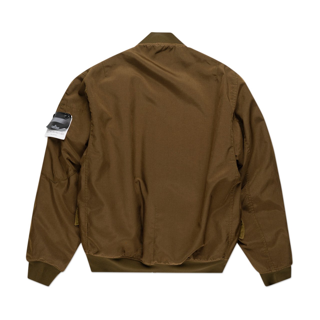 stone island shadow project primaloft bomber jacket (tobacco