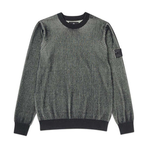 stone island shadow project two colour crewneck (black) - 7219509a1.v0029 - a.plus - Image - 1